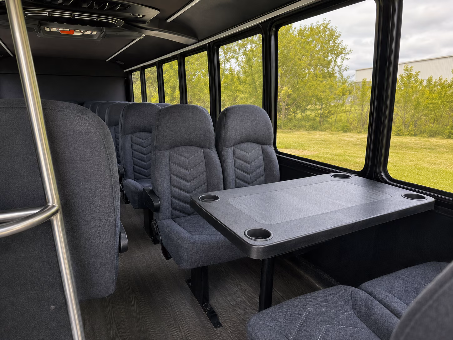 lawton 20 passenger minibus inside