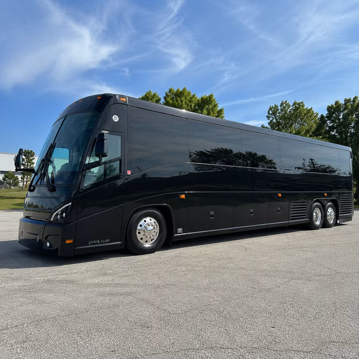 lawton 47 passenger charter bus
