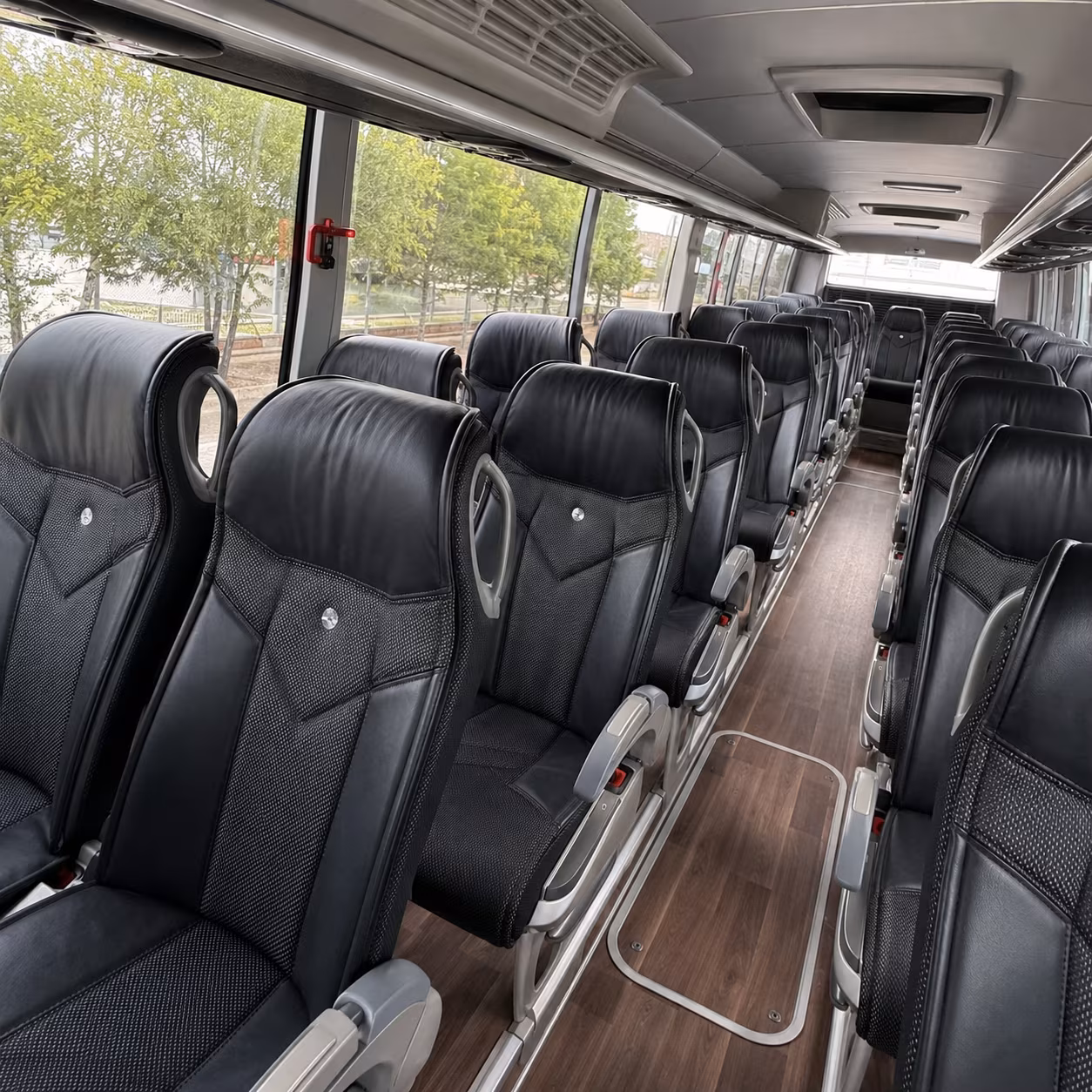 lawton airport charter bus rental